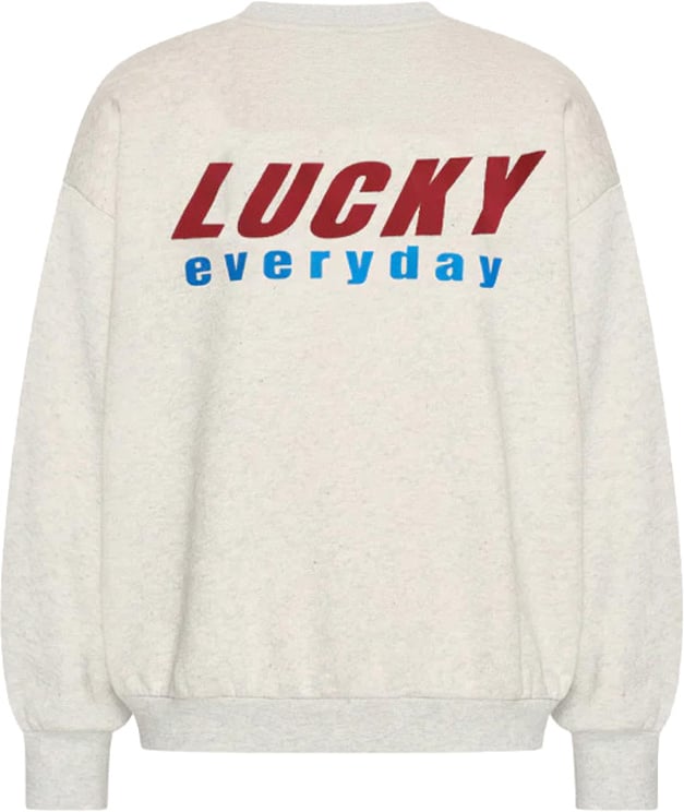 By Bar By-bar - Bibi Melange Lucky everday Sweater - 26218902 - 815 Light Grey Melee