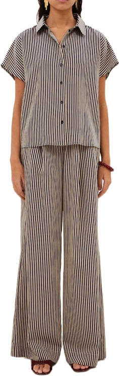 By Bar By-bar - Barley Stripe Blouse - 26412056 - 1620 Midnight Stripe