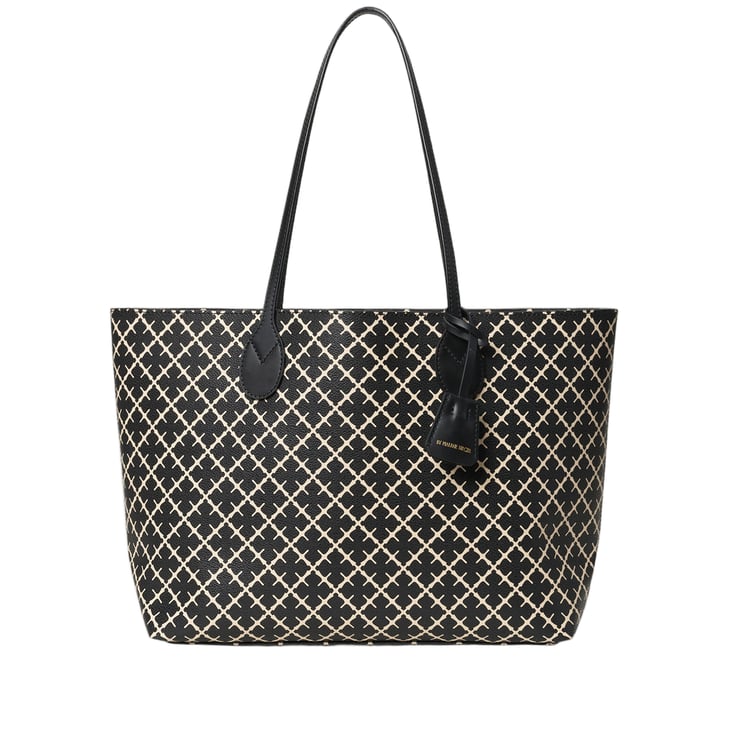 By Malene Birger Black/White Abigail Geometric Shopping Bag