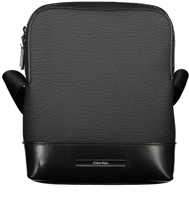 Calvin Klein Calvin Klein Sleek Black Shoulder Bag with Contrasting Details