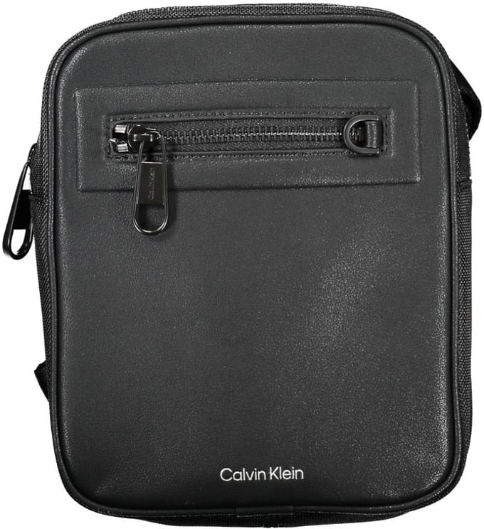Calvin Klein Calvin Klein Black Polyester Men's Shoulder Bag