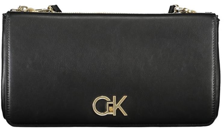 Calvin Klein Calvin Klein Black Polyester Women Shoulder Bag