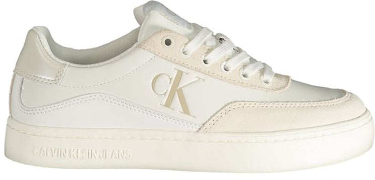 Calvin Klein Calvin Klein Bianco Polyurethane Women Sneaker