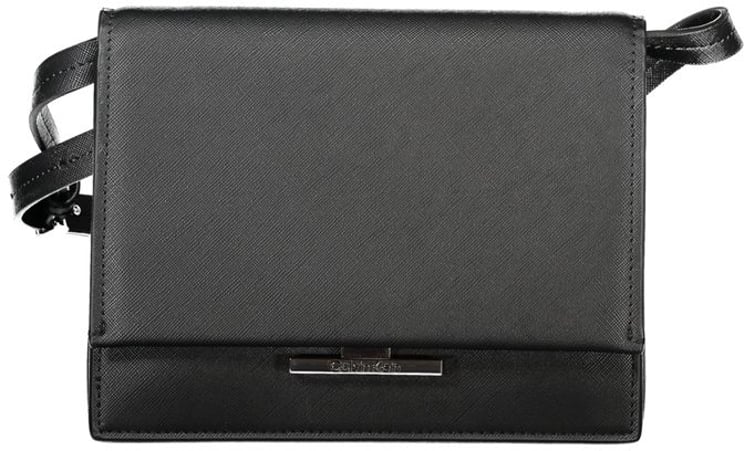Calvin Klein Calvin Klein Nero Poliuretano Woman Shoulder Bag