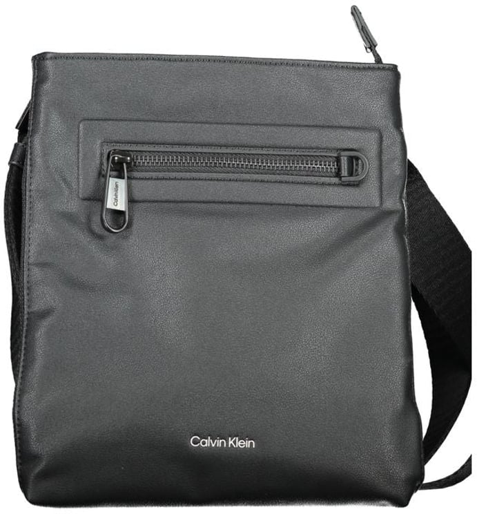 Calvin Klein Calvin Klein Black Polyester Men's Shoulder Bag