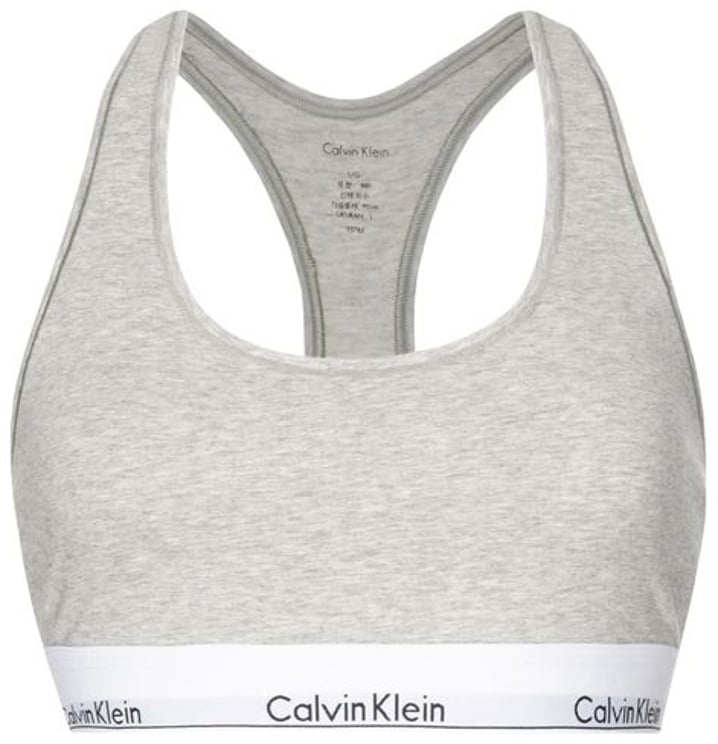 Calvin Klein Calvin Klein Underwear Gray Cotton Bra