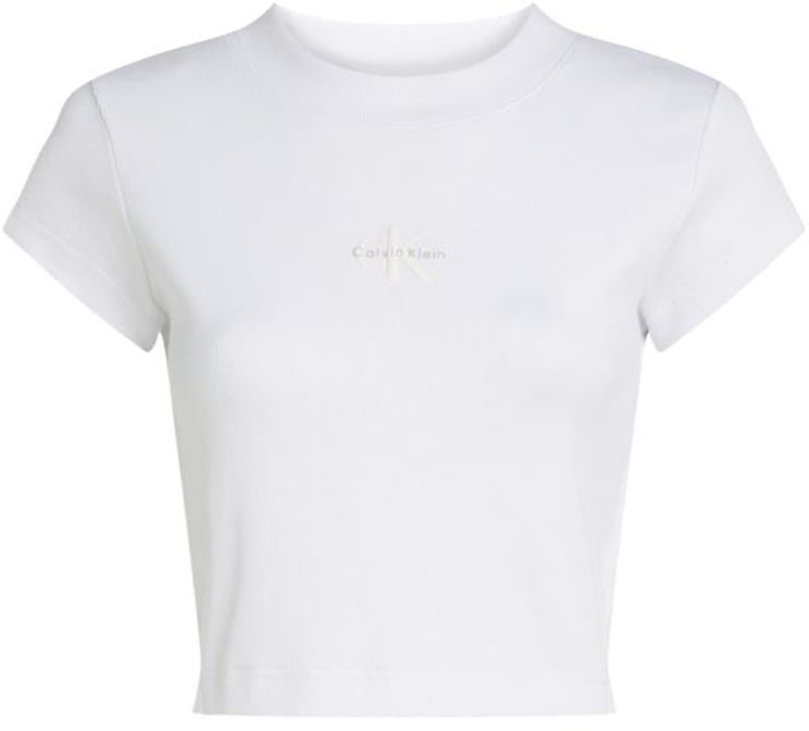 Calvin Klein Calvin Klein Jeans White Cotton T-Shirt