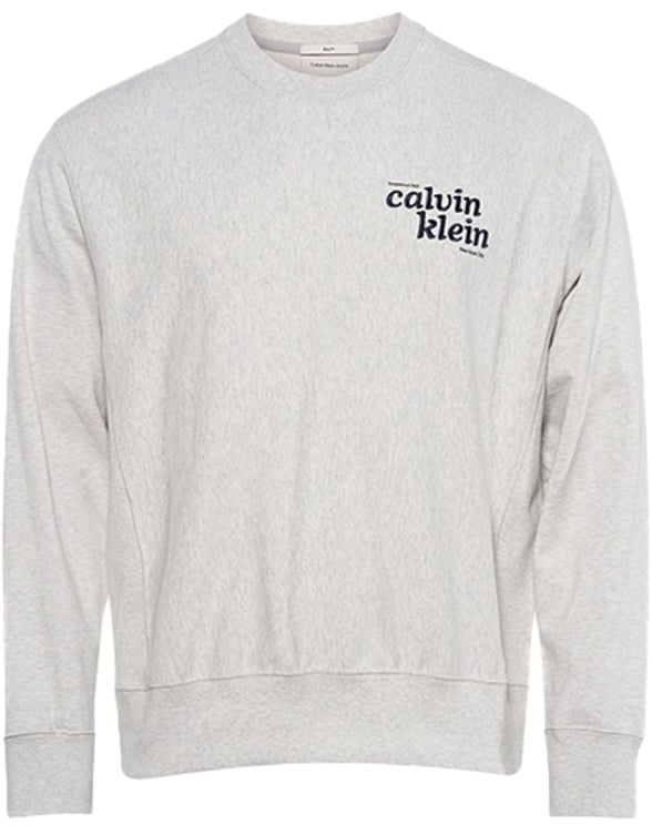 Calvin Klein Calvin Klein Jeans LS Premium Terry Graphic Crewneck