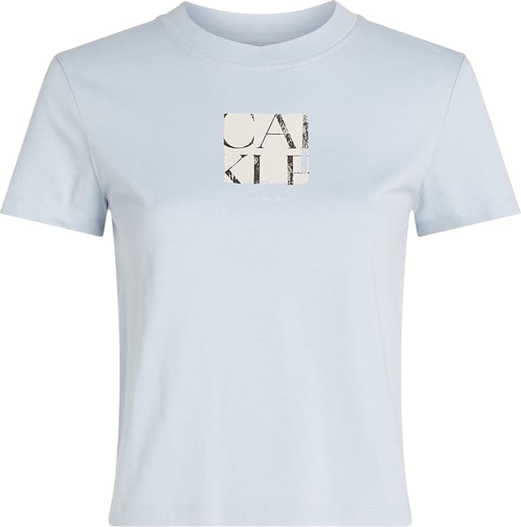 Calvin Klein Calvin Klein Jeans Blue Recycled Cotton T-Shirt