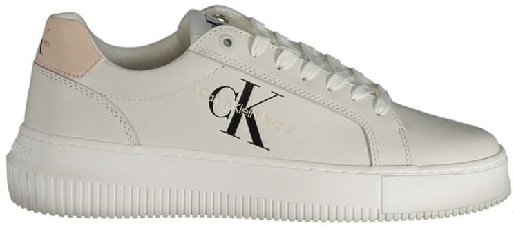 Calvin Klein Calvin Klein Bianco Polyurethane Women Sneaker