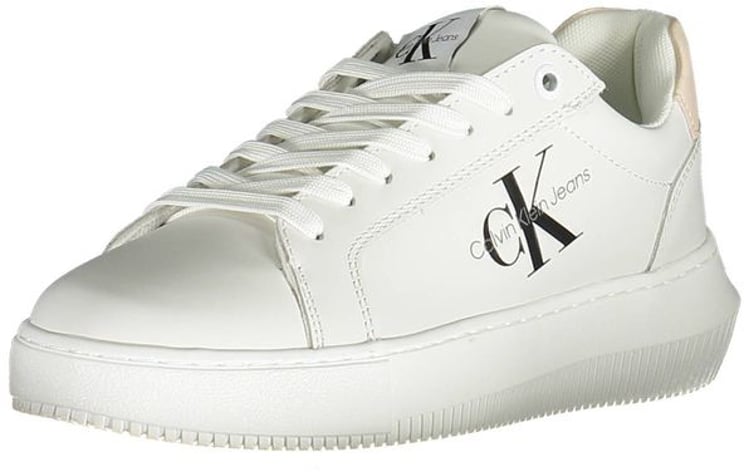 Calvin Klein Calvin Klein White Leather Women Sneaker