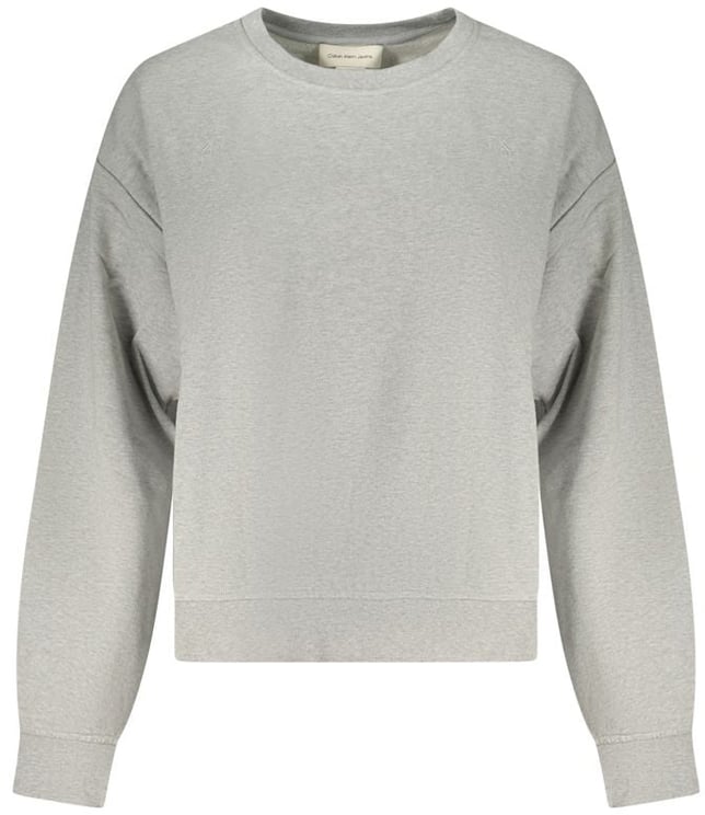 Calvin Klein Calvin Klein Grigio Cotton Women Sweatshirt