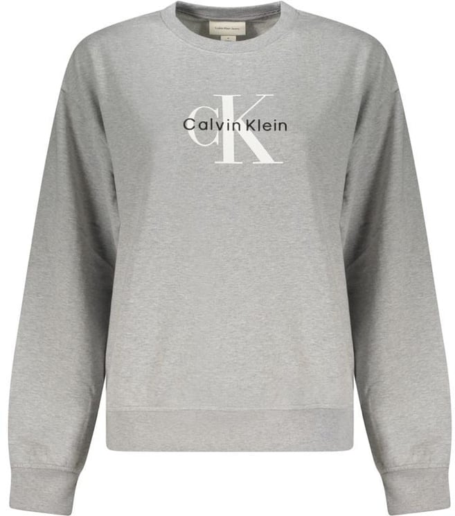 Calvin Klein Calvin Klein Grigio Cotton Women Sweatshirt