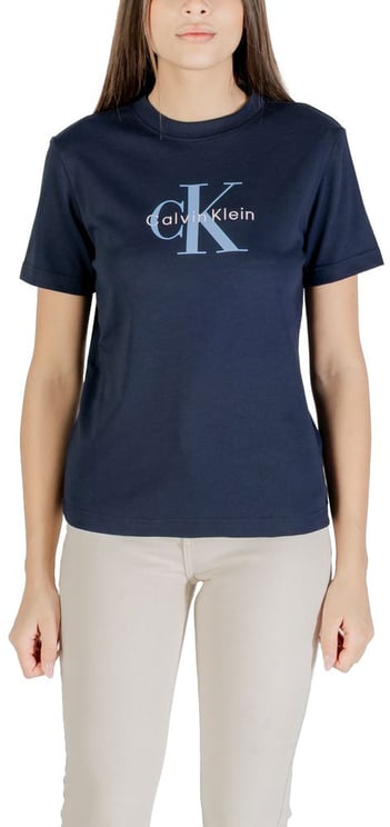 Calvin Klein Calvin Klein Jeans Blue Cotton T-Shirt