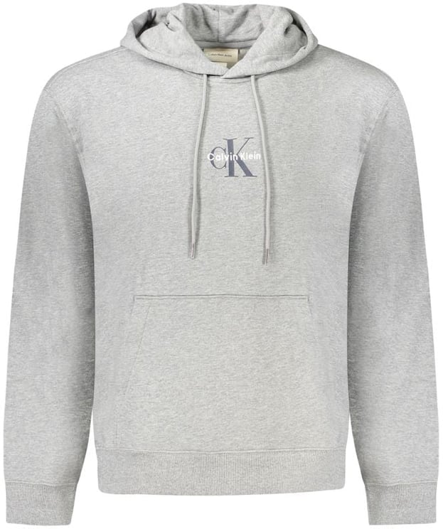 Calvin Klein Calvin Klein "Grigio Cotton Men's Sweatshirt with Hood"