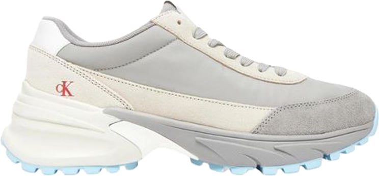 Calvin Klein Calvin Klein Jeans Gray Suede Leather Athletic Sneakers