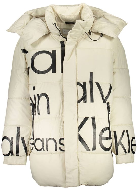 Calvin Klein Calvin Klein Beige Polyester Men Jacket