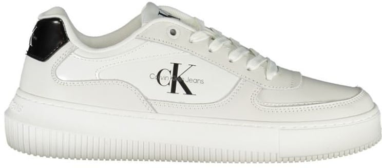 Calvin Klein Calvin Klein White Leather Women Sneaker