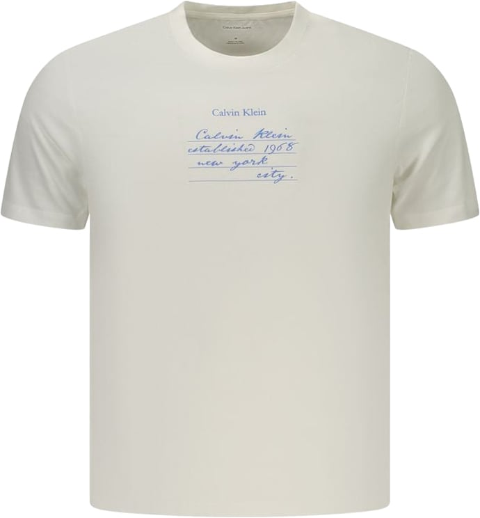 Calvin Klein Calvin Klein White Cotton Men's T-Shirt