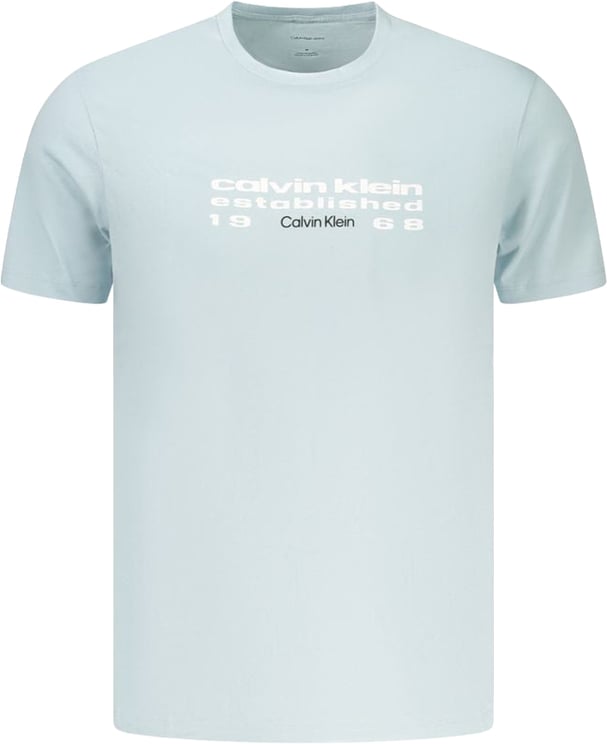 Calvin Klein Calvin Klein Azzurro Cotton Men's T-Shirt