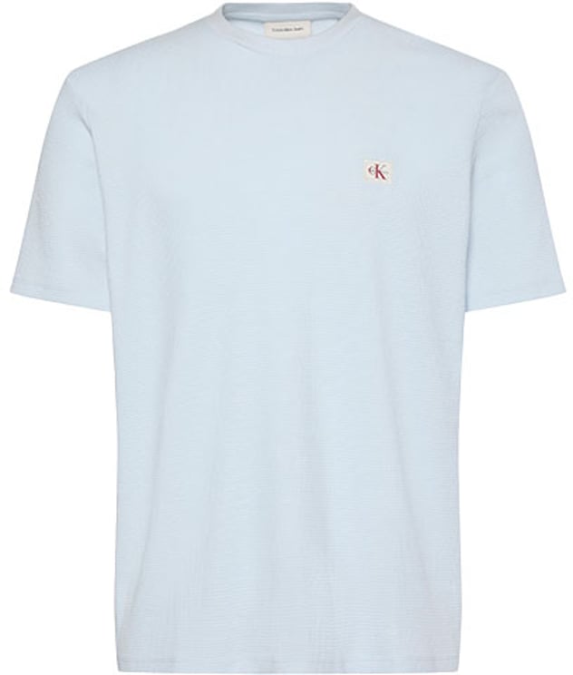 Calvin Klein Calvin Klein Jeans SS Waffle Badge Crewneck Tee