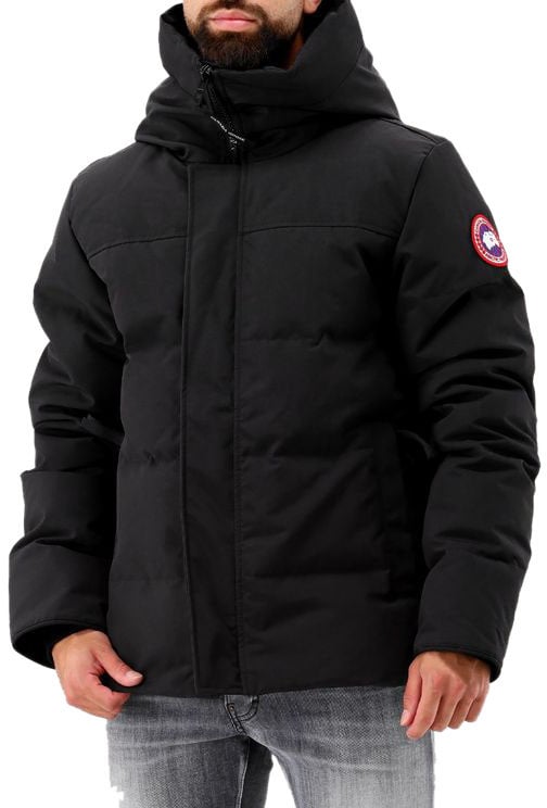 Canada Goose Canada Goose Gewatteerde Jas Zwart MacMillan