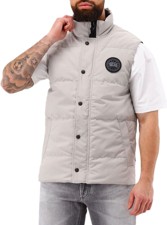 Canada Goose Canada Goose Bodywarmer Beige Garson Vest Black Label