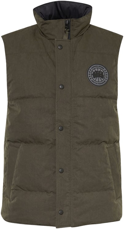 Canada Goose GARSON BLACK LABEL VEST DONKERGROEN