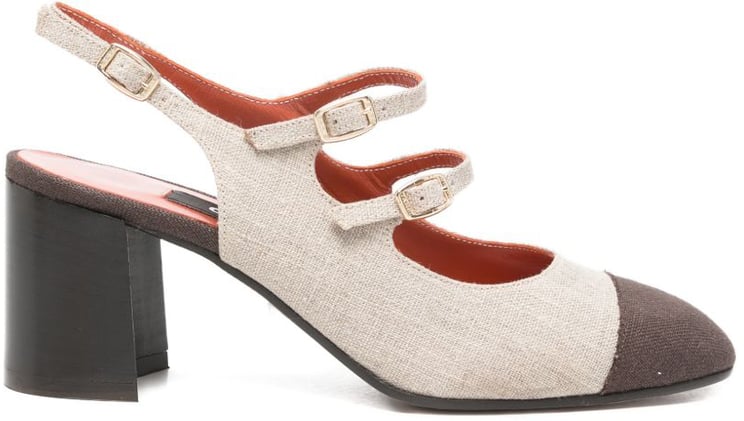 Carel Paris With Heel Brown