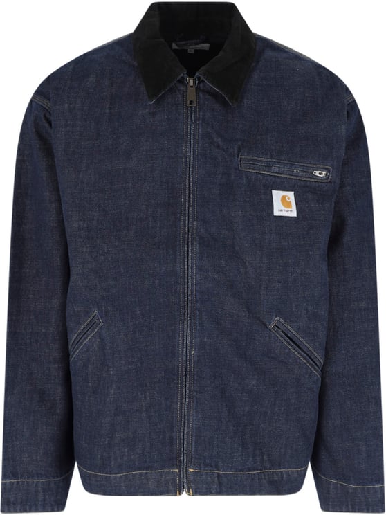 Carhartt Blue OG Detroit Classic Collar Jacket