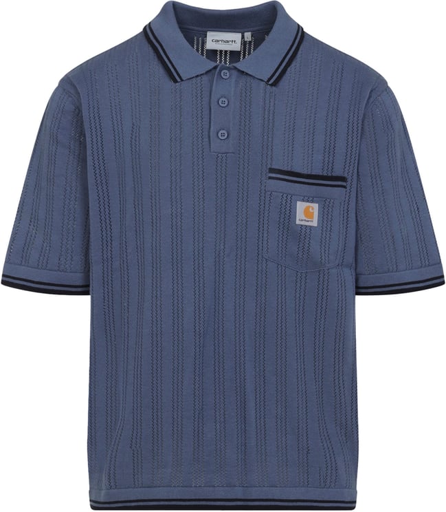 Carhartt T-Shirts And Polos Velvet Blue Deep Night