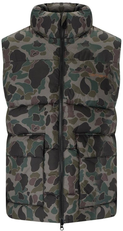 Carhartt CARHARTT WIP SPRINGFIELD CAMO DUCK GREY VEST