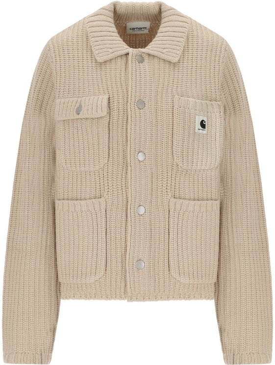 Carhartt CARHARTT WIP W' MICHIGAN FLEUR DE SEL CARDIGAN