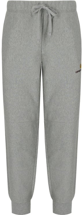 Carhartt CARHARTT WIP AMERICAN SCRIPT GREY SWEATPANTS