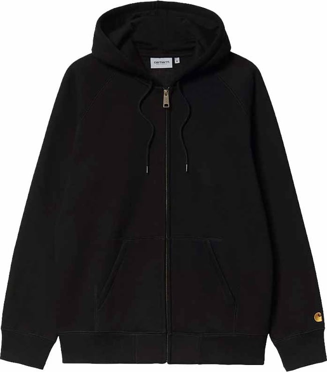 Carhartt carhartt wip hooded chase jacket black