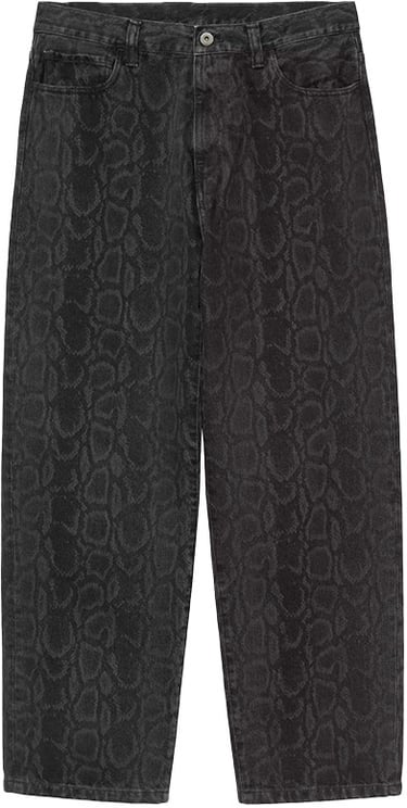 Carhartt carhartt wip snake landon pant coton camo noir