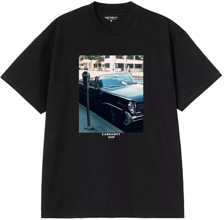 Carhartt carhartt wip s s warm views tshirt coton noir