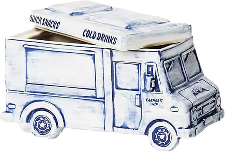 Carhartt carhartt wip truck snackbox porcelaine blanc bleu