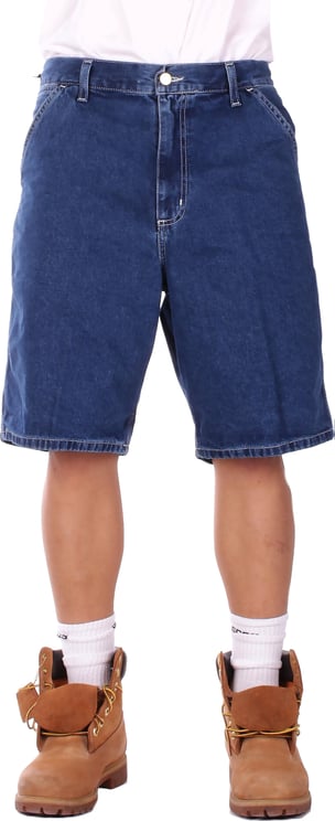 Carhartt Shorts Blu Stonewashed