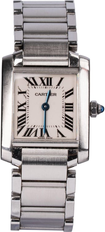 Cartier Cartier Silver Tone Tank Française 2384 Women Watch