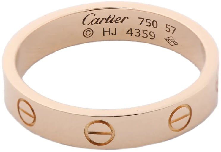 Cartier Cartier Mini Love Ring 750(PG) 4.7g 57 HJ4359