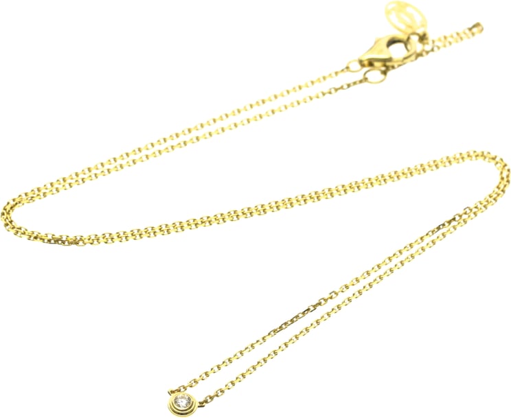 Cartier Cartier Cartier D'Amour Pendant 18K Yellow Gold and Diamond Small