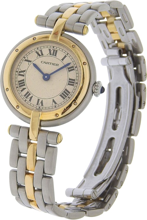 Cartier Cartier Panthere Vendome Quartz Stainless Steel and Yellow Gold 30