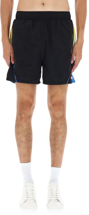 Casablanca "FOOTBALL WINDBREAKER" SHORTS