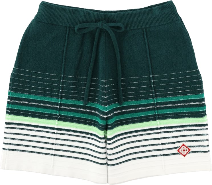 Casablanca SHORTS A RIGHE BOUCLÉ