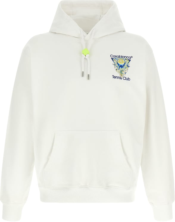 Casablanca Casablanca White Organic Cotton Sweatshirt