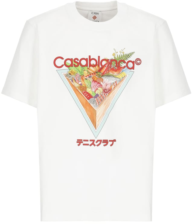 Casablanca T-Shirts And Polos White