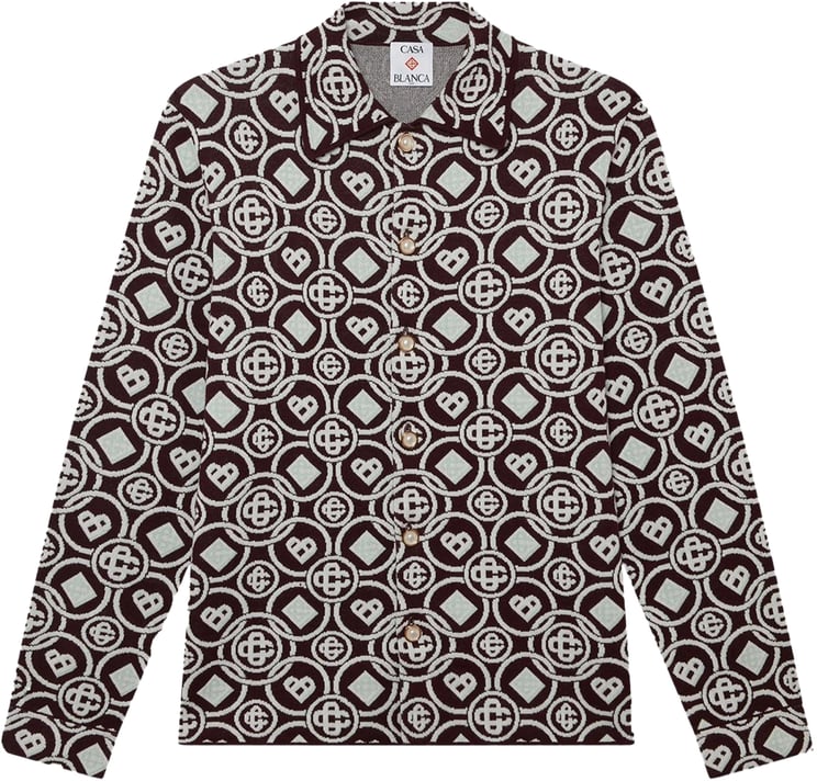 Casablanca Heren MONOGRAM SHIRT