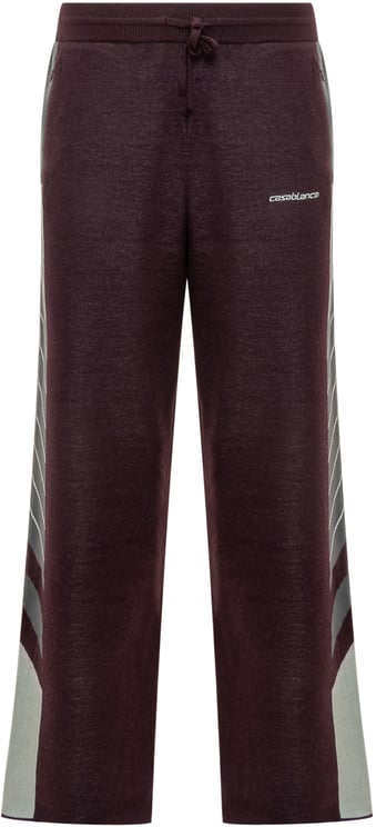 Casablanca Casablanca Pantaloni Sportivi con Dettagli Laterali