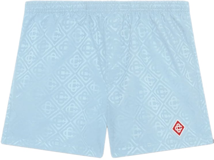 Casablanca Zwemshorts met monogramjacquard